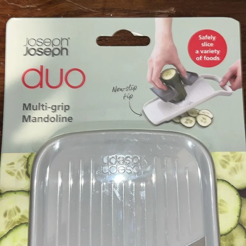 Joseph Joseph NEW IN Package Duo Multi-grip Mandoline Vegetable Slicer & Cutter